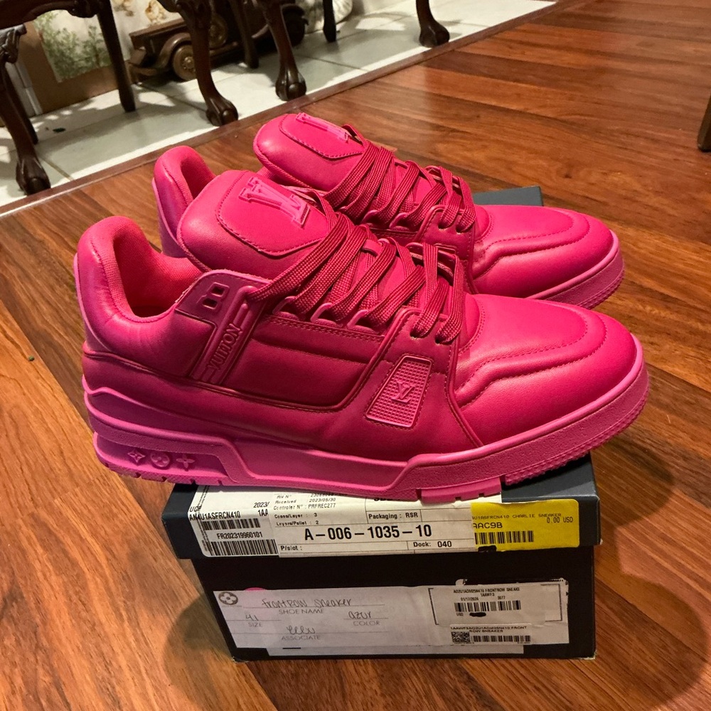 Louis Vuitton Pink Men's Sneakers